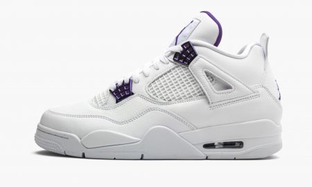 Air Jordans 4 Retro Metallic Purple