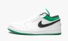 Air Jordan 1 Low White Lucky Green Black