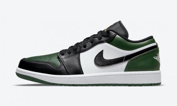 Air Jordan 1 Low Green Toe