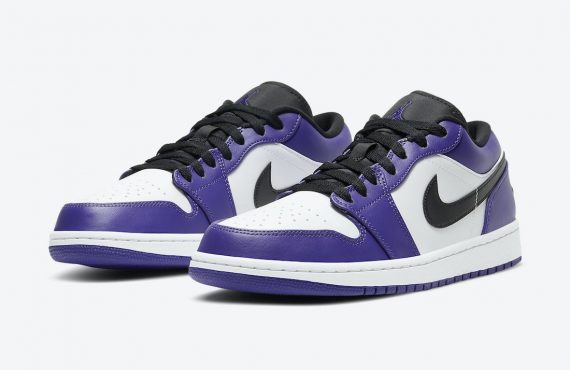 Air Jordan 1 Low Court Purple