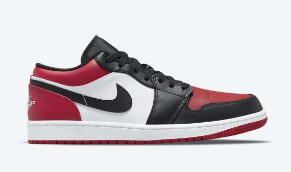 Air Jordan 1 Low Bred Toe