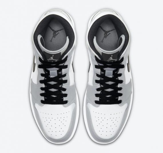 Air Jordan 1 Mid Light Smoke Grey