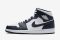 Air Jordan 1 Mid In Navy And Gold