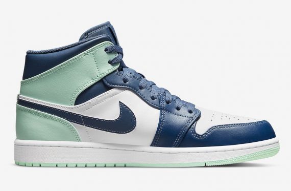 Air Jordan 1 Mid Blue Mint