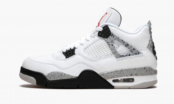Air Jordans 4 Retro OG "White Cement"
