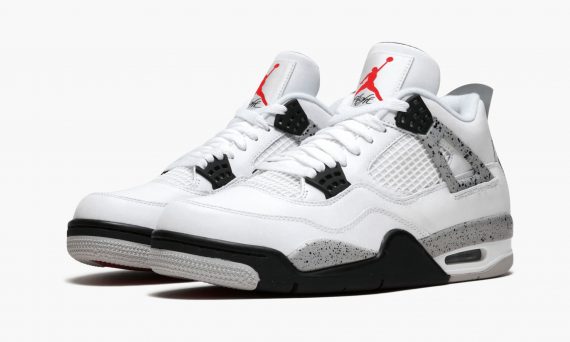 Air Jordans 4 Retro OG "White Cement"