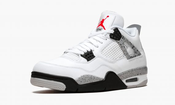 Air Jordans 4 Retro OG "White Cement"