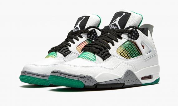Jordan 4 Retro Lucid Green Rasta