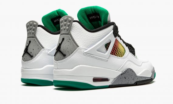 Jordan 4 Retro Lucid Green Rasta