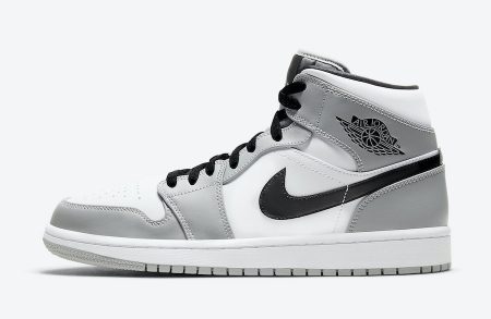 Air Jordan 1 Mid Light Smoke Grey