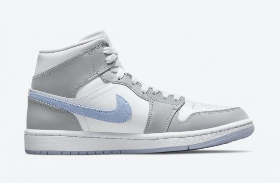 Air Jordan 1 Mid WMNS Wolf Grey
