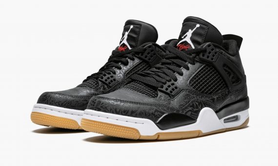 Jordan 4 Retro Laser Black Gum