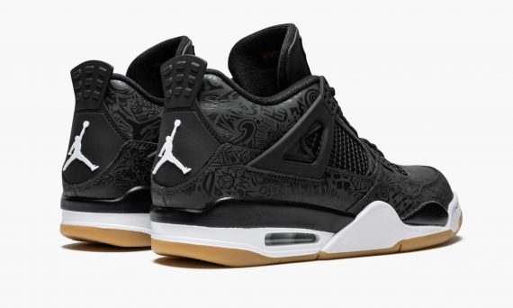 Jordan 4 Retro Laser Black Gum