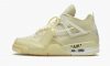Air Jordans 4 Sail OW