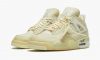 Air Jordans 4 Sail OW