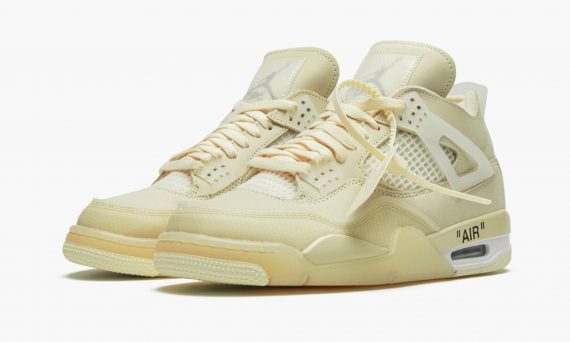 Air Jordans 4 Sail OW