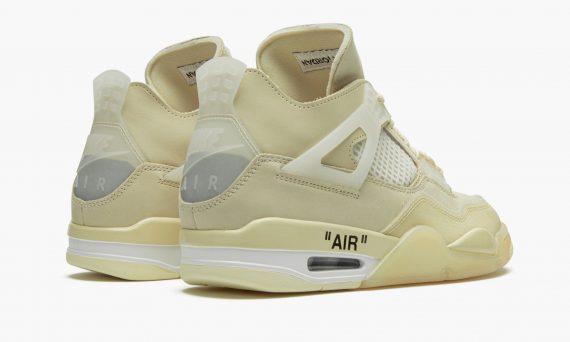 Air Jordans 4 Sail OW