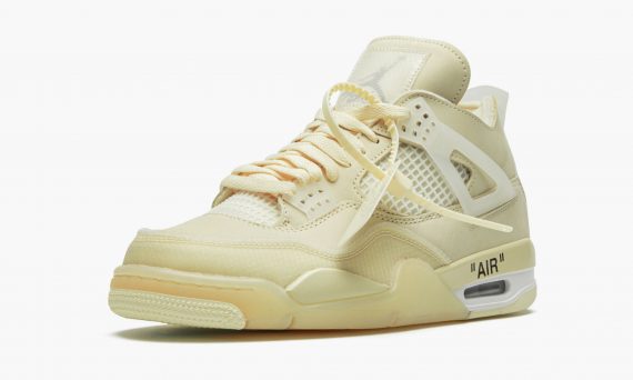 Air Jordans 4 Sail OW
