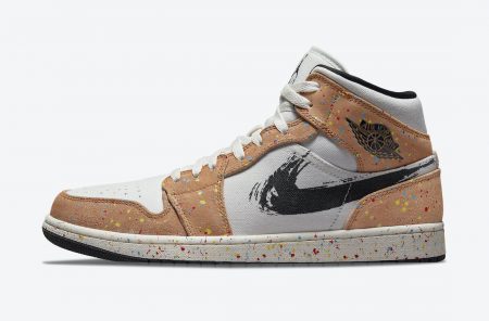 Air Jordan 1 Mid SE Brushstroke