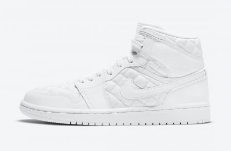 Air Jordan 1 Mid SE White Quilted