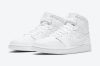 Air Jordan 1 Mid SE White Quilted