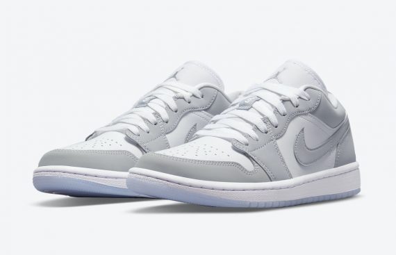 Women Air Jordan 1 Low WMNS Wolf Grey