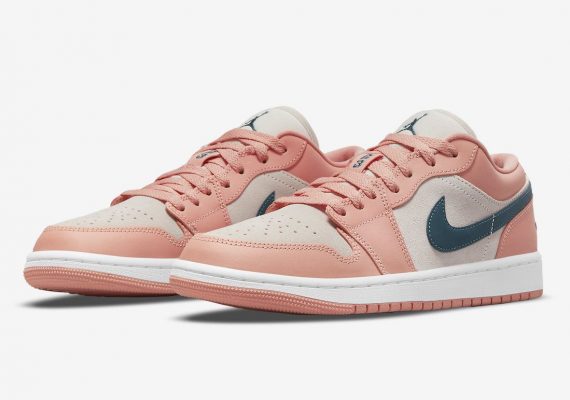 Air Jordan 1 Low Light Madder Root