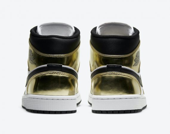 Air Jordan 1 Mid SE Metallic Gold