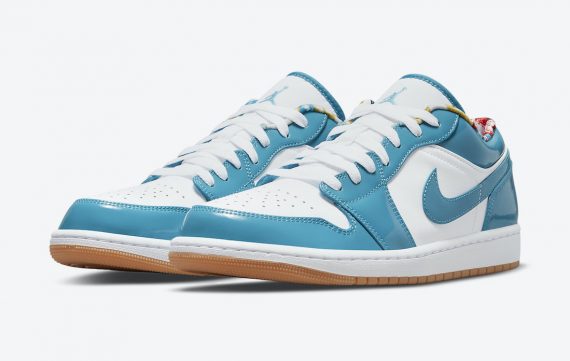 Jordan 1 Low SE Barcelona Cyber Teal