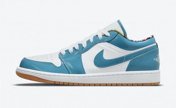 Jordan 1 Low SE Barcelona Cyber Teal