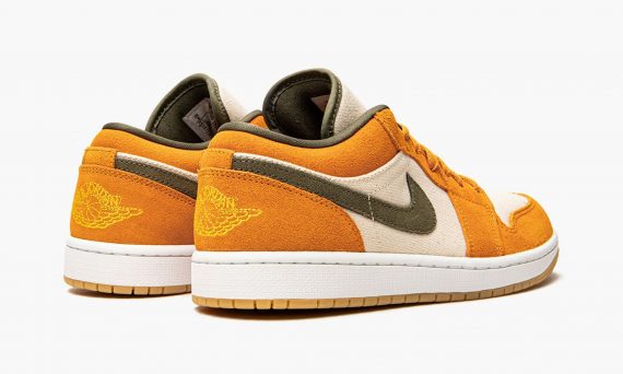 Air Jordan 1 Low SE Orange/ Olive