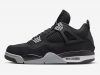 Air Jordan 4 "Black Canvas"