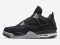 Air Jordan 4 "Black Canvas"