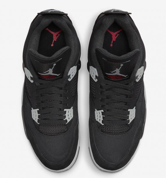 Air Jordan 4 "Black Canvas"