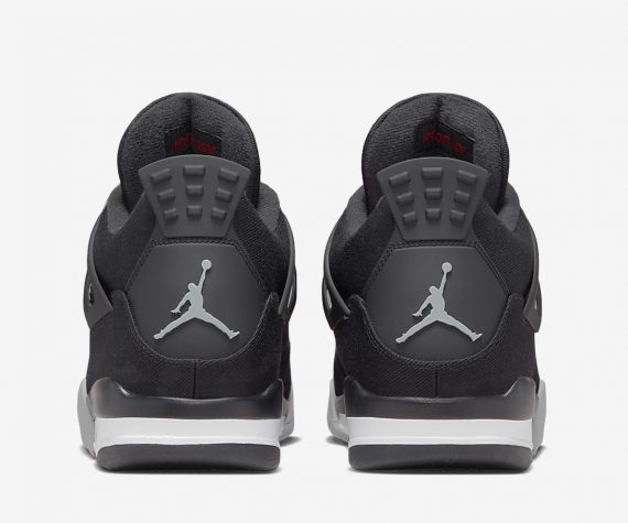 Air Jordan 4 "Black Canvas"
