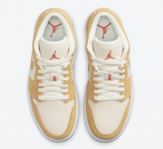 Jordan 1 Low SE Twine Orange Quartz Corduroy