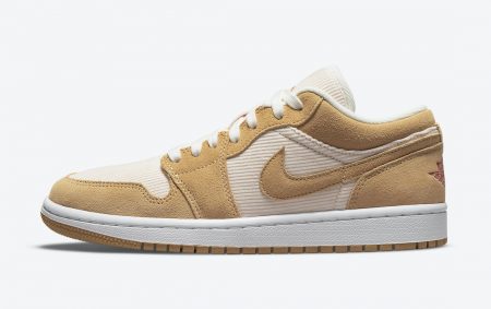 Jordan 1 Low SE Twine Orange Quartz Corduroy