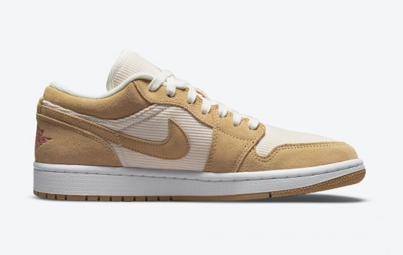 Jordan 1 Low SE Twine Orange Quartz Corduroy