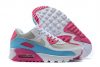 Air Max 90 White Vivid Pink Light Blue Fury