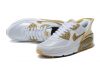 Air Max 90 Flyease White Gold