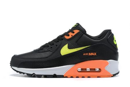 Air Max 90 Black Total Orange Ghost Green