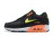 Air Max 90 Black Total Orange Ghost Green