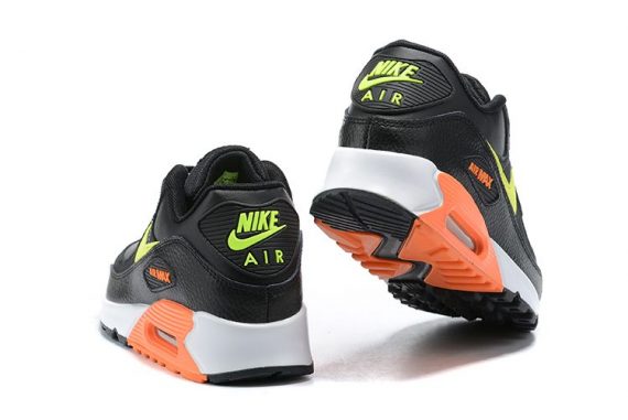Air Max 90 Black Total Orange Ghost Green