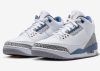 Air Jordan 3 Wizards White True Blue