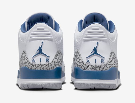 Air Jordan 3 Wizards White True Blue