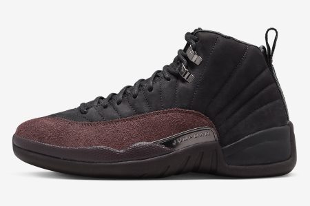 A Ma Mani??re x Air Jordan 12 Black Burgundy Crush