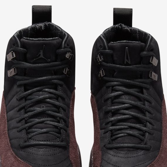 A Ma Mani??re x Air Jordan 12 Black Burgundy Crush