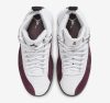 A Ma Mani??re x Air Jordan 12 White Burgundy Crush