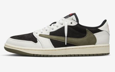 Travis Scott x Air Jordan 1 Low OG Medium Olive