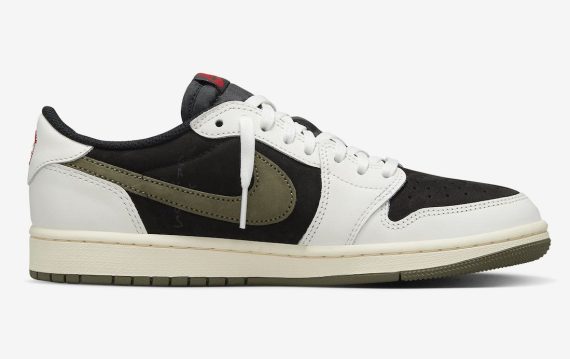 Travis Scott x Air Jordan 1 Low OG Medium Olive